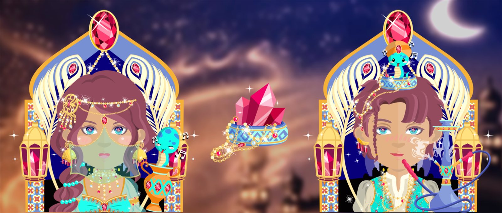 Snake Charmers — full design