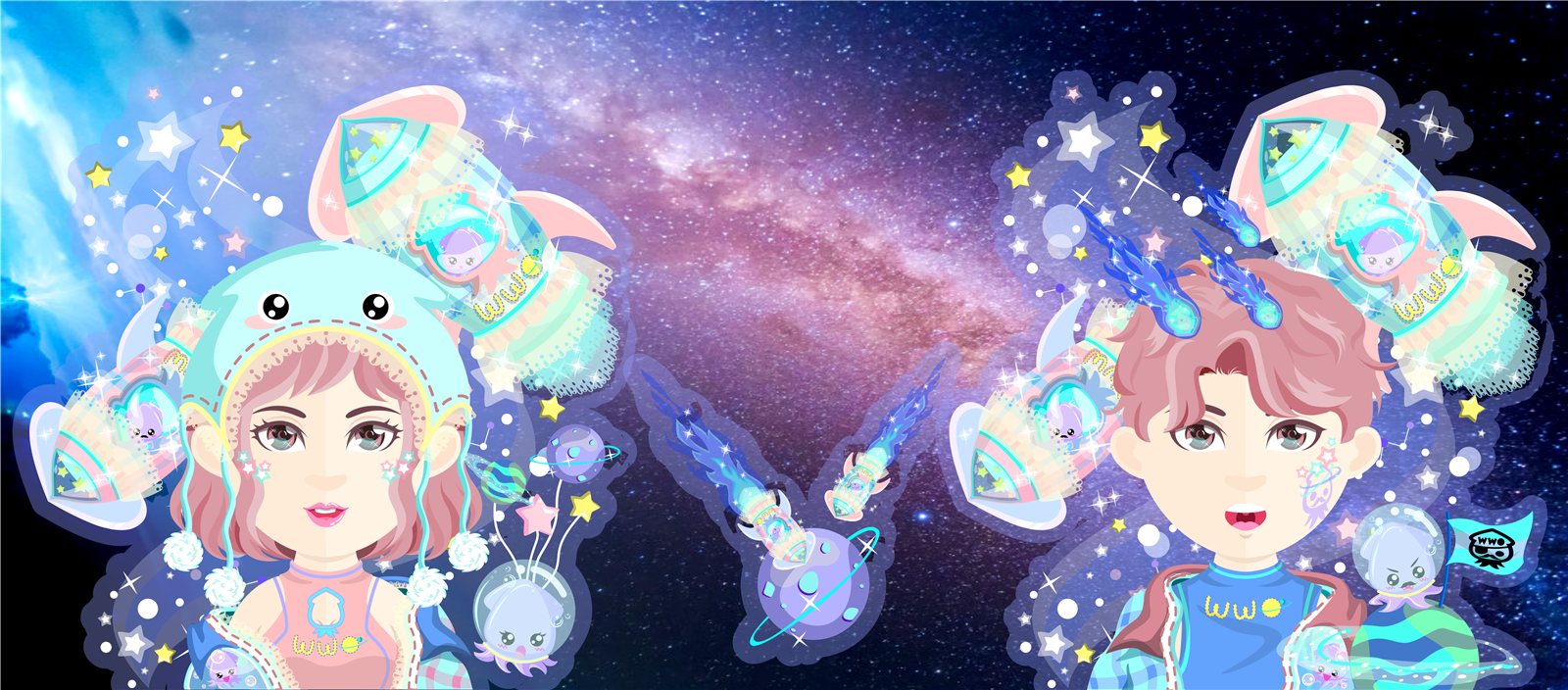 Squids the Space Dominance — full design